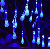 Solar Powered Waterdrop Lights