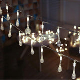 Solar Powered Waterdrop Lights